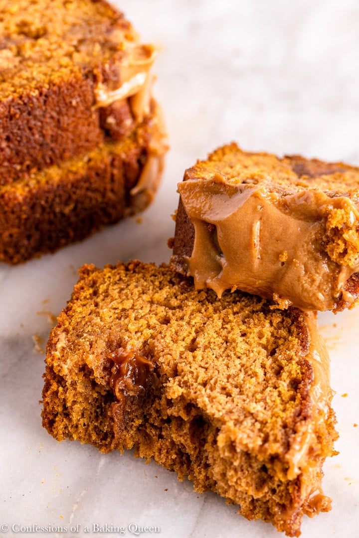 Cookie Butter Pumpkin Bread Confessions of a Baking Queen