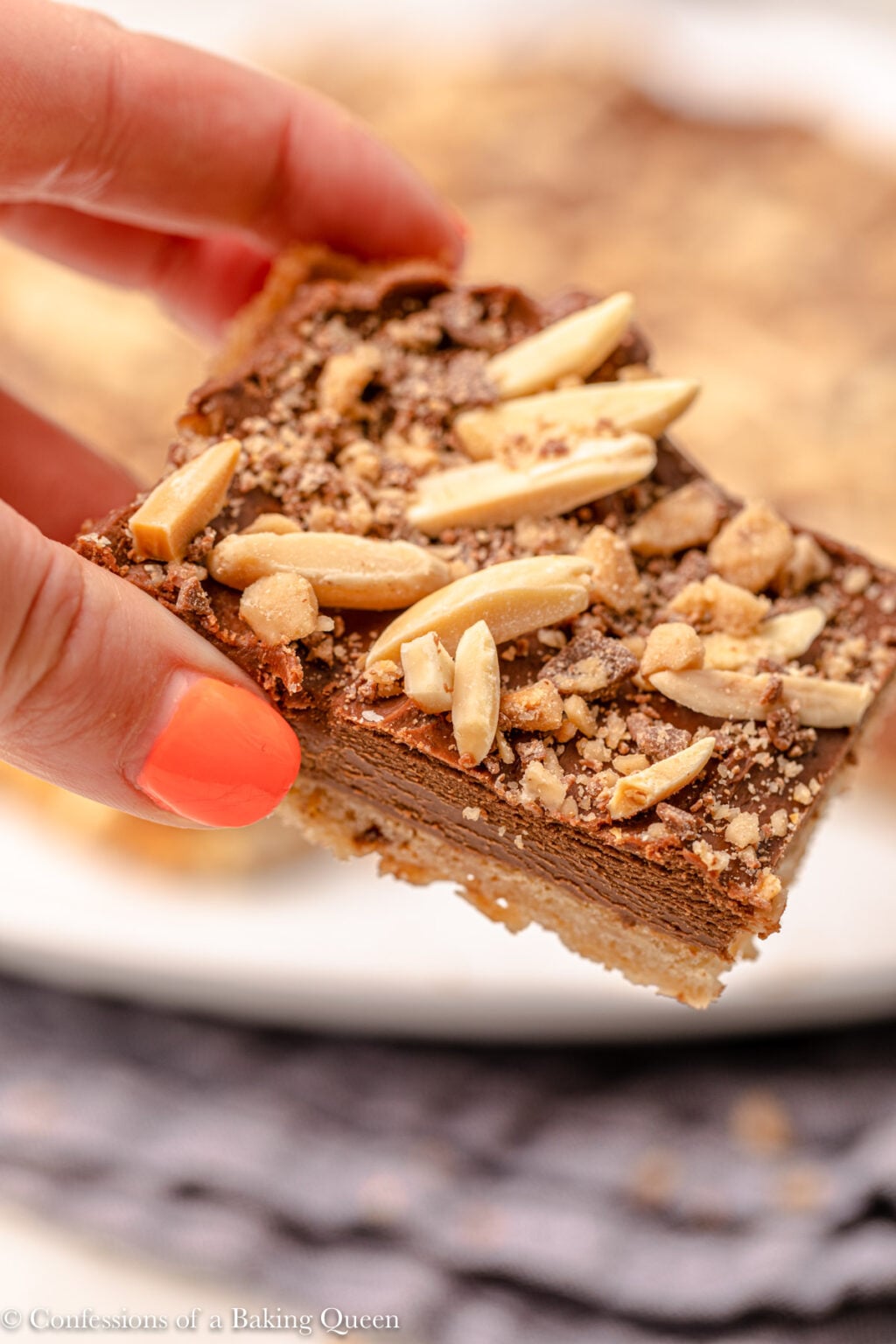 Mascarpone Chocolate Toffee Bars Confessions of a Baking Queen