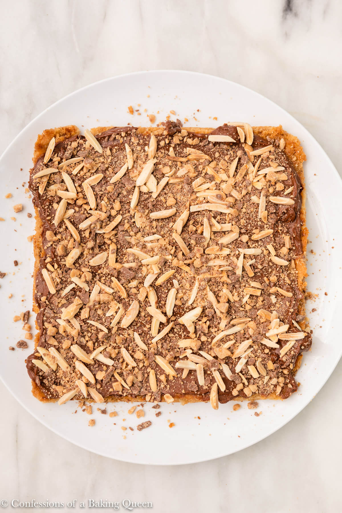 Mascarpone Chocolate Toffee Bars Confessions of a Baking Queen