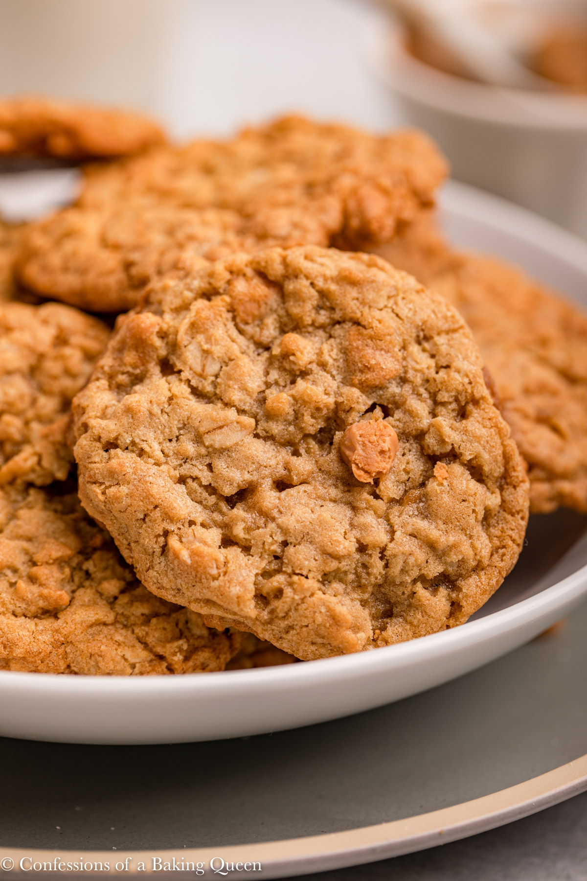 Cookie Butter Oatmeal Scotchies Confessions of a Baking Queen