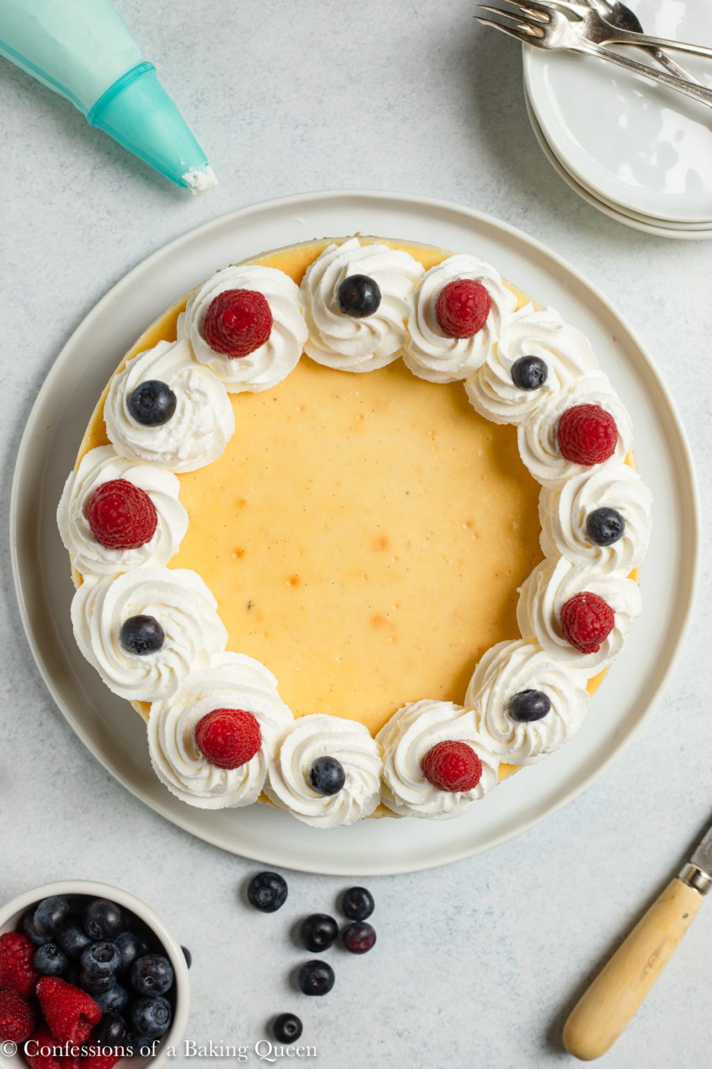 Vanilla Bean Cheesecake Confessions of a Baking Queen