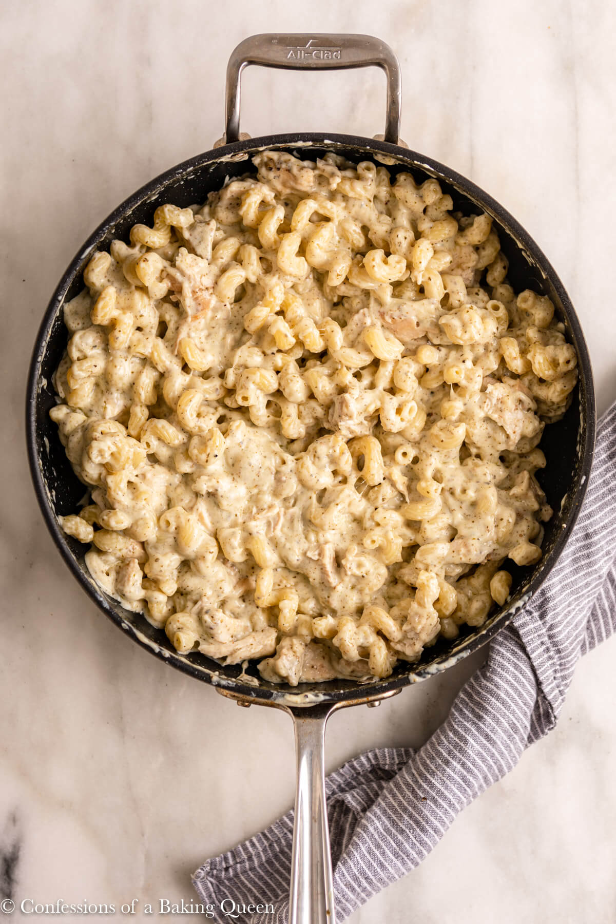 Chicken Pesto Mac & Cheese Confessions of a Baking Queen