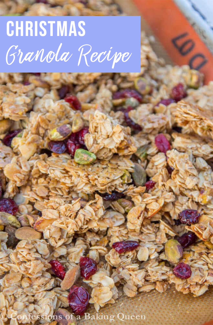 Christmas Granola Confessions of a Baking Queen