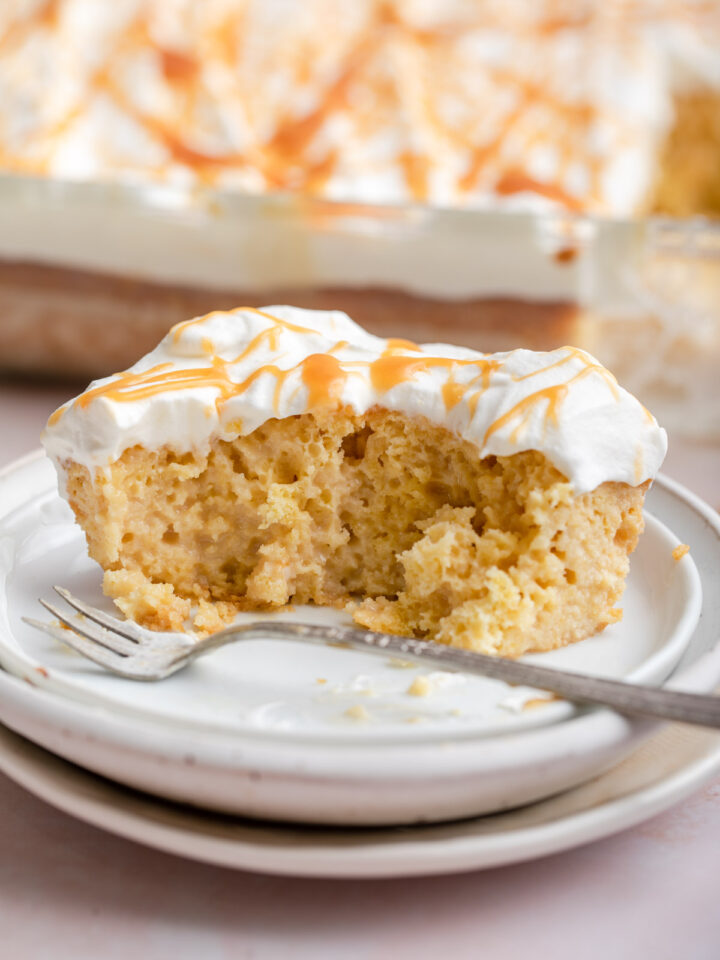 Salted Caramel Tres Leches Cake Recipe
