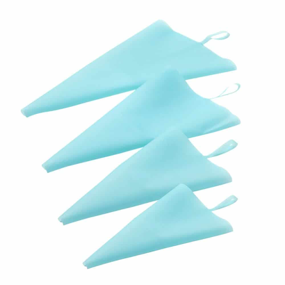 blue reusable piping bags