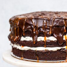 Salted Caramel Chocolate Cake Recipe - Confessions of a Baking Queen
