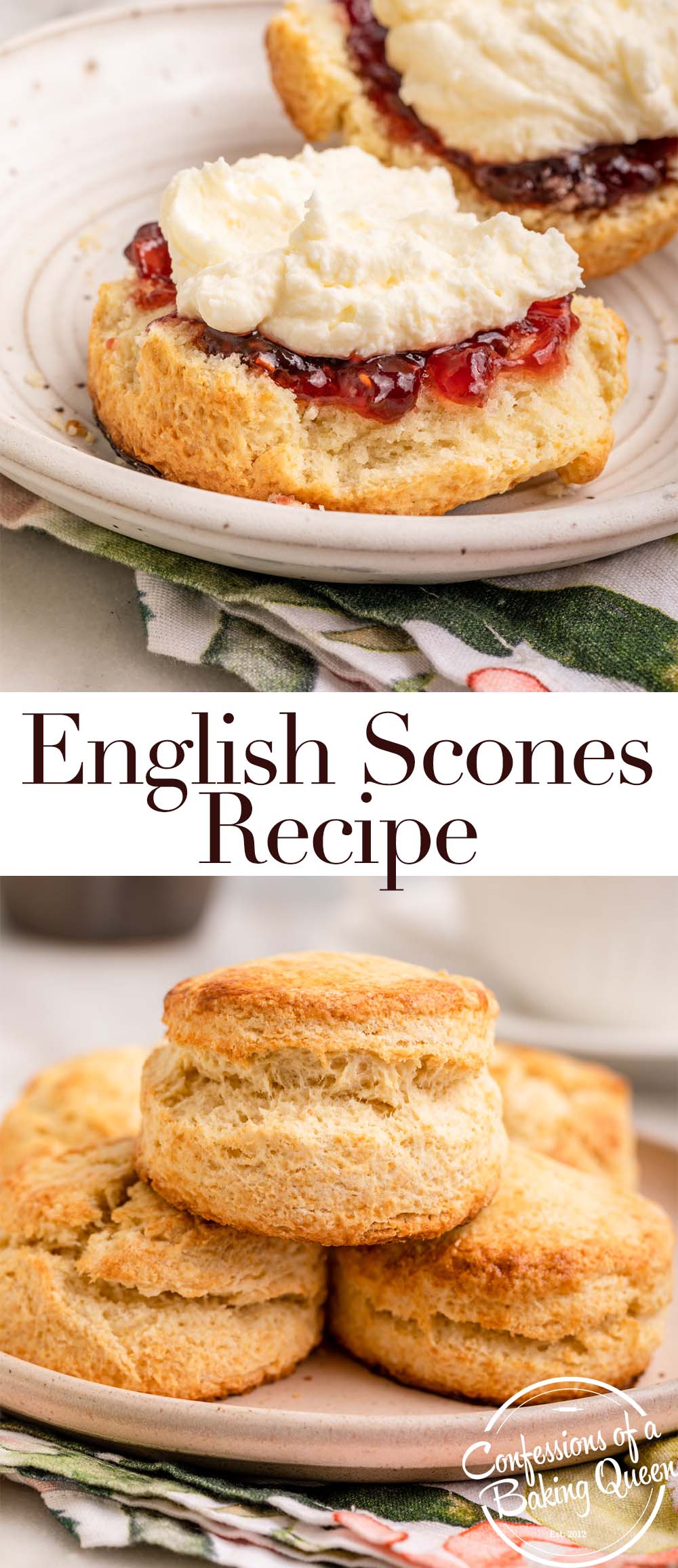 Homemade English Style Scones Confessions Of A Baking Queen