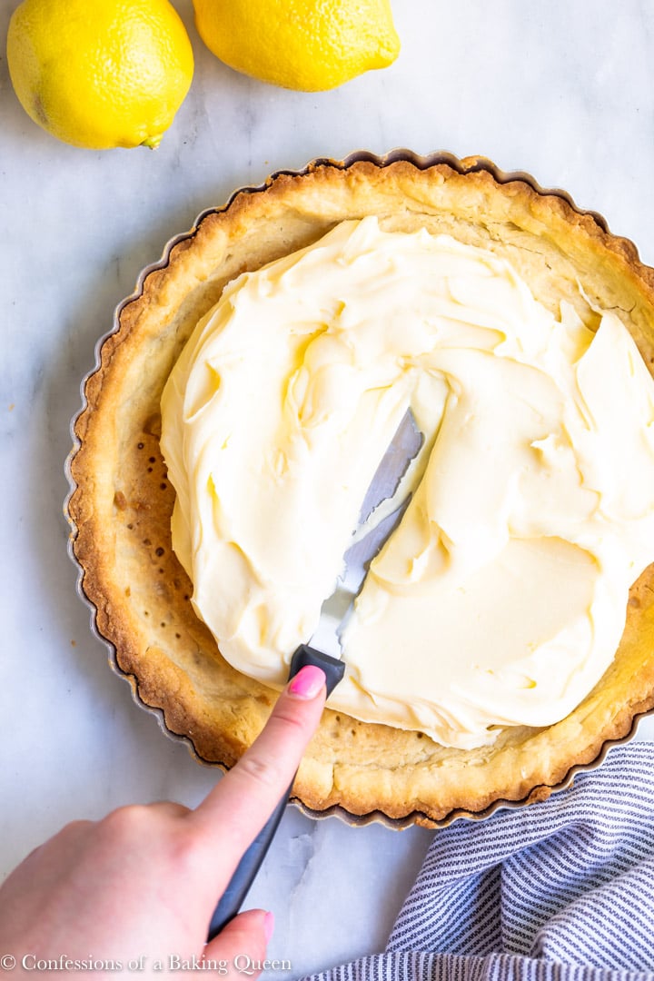 Zesty & Sassy: Meet Your New Favorite Lemon Cream Tart - Confessions of ...