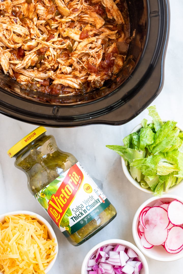 Crockpot Salsa Chicken {Super Easy Recipe} Confessions of a Baking Queen