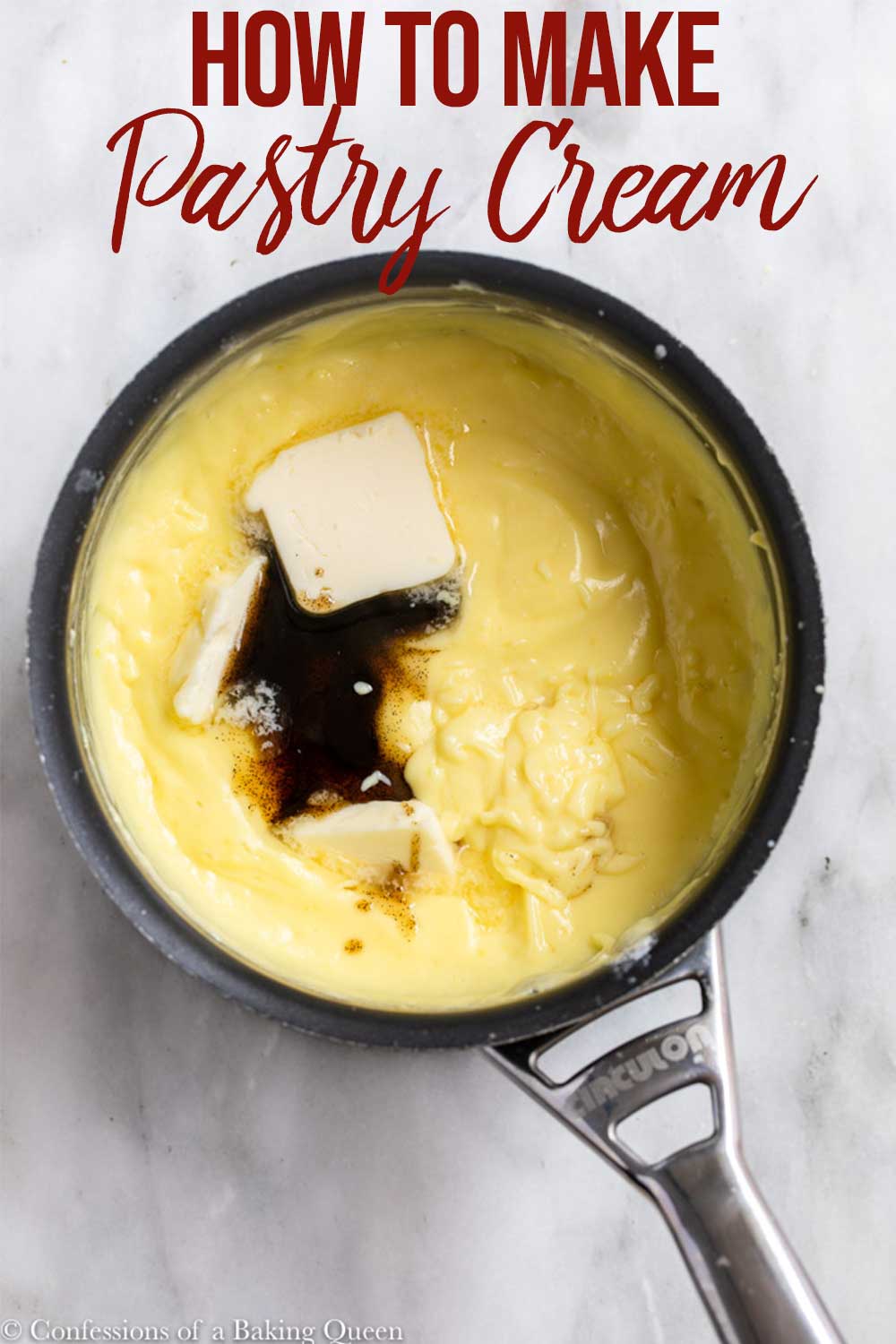 How To Make Pastry Cream (A Simple, Easy To Make Tutorial