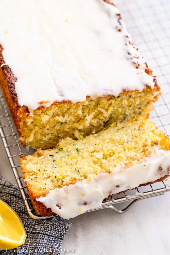 Lemon Zucchini Cake Confessions of a Baking Queen