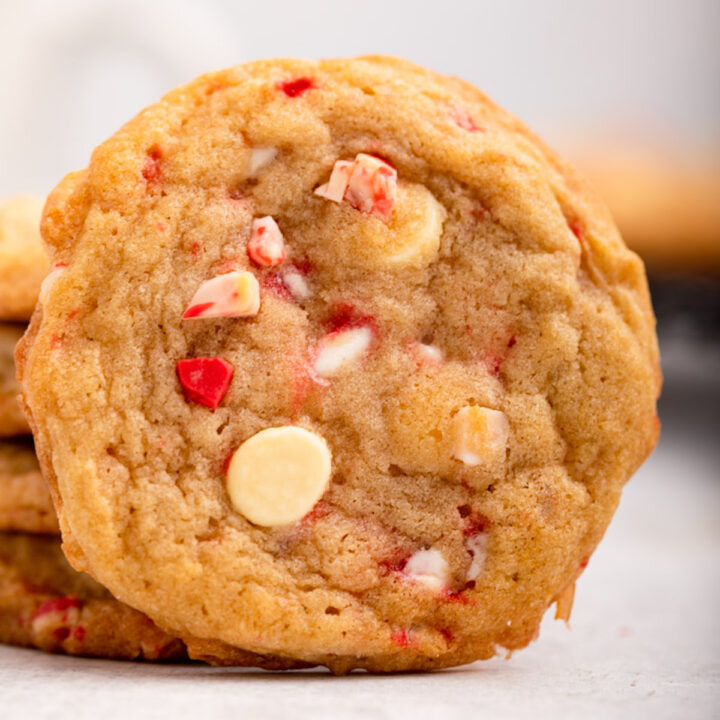 Candy Cane White Chocolate Cookies Confessions of a Baking Queen