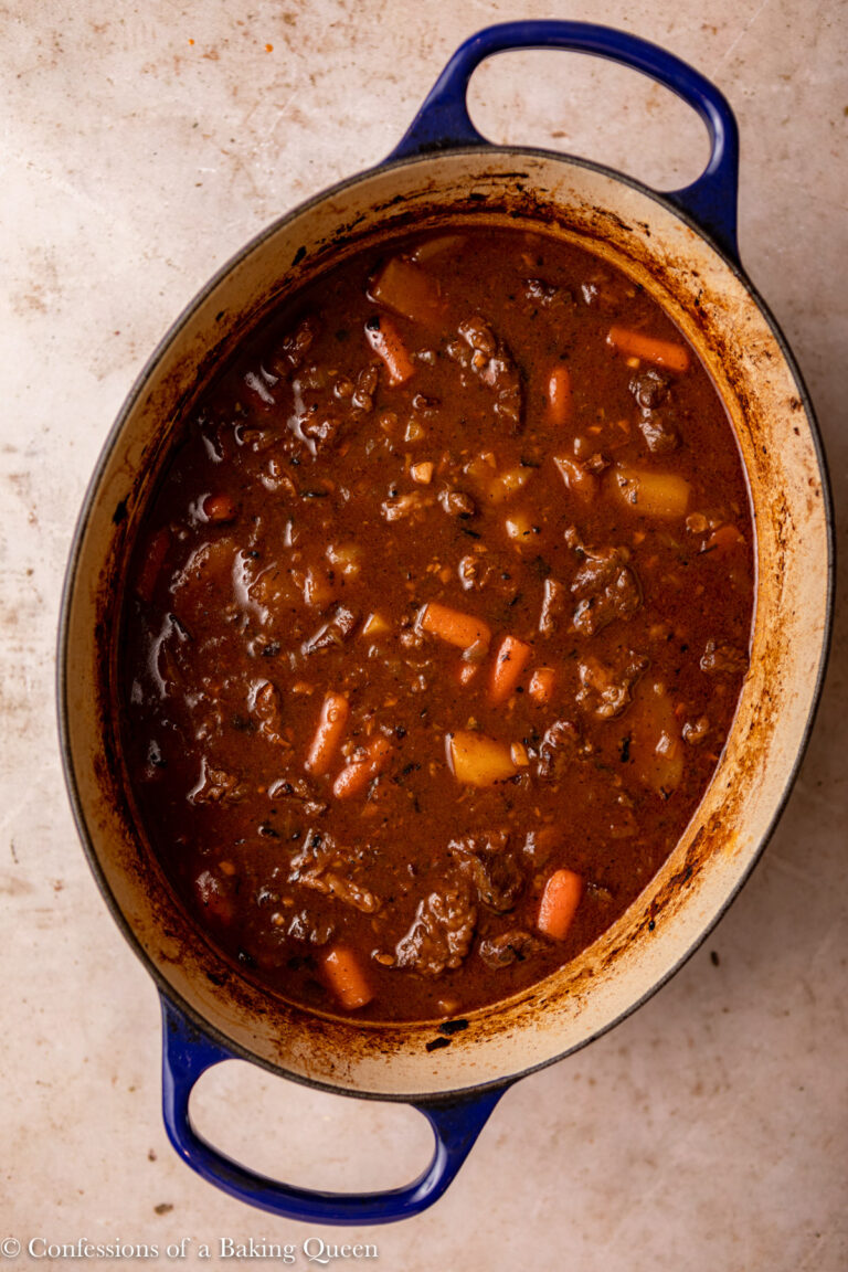 Easy Dutch Oven Beef Stew Confessions of a Baking Queen