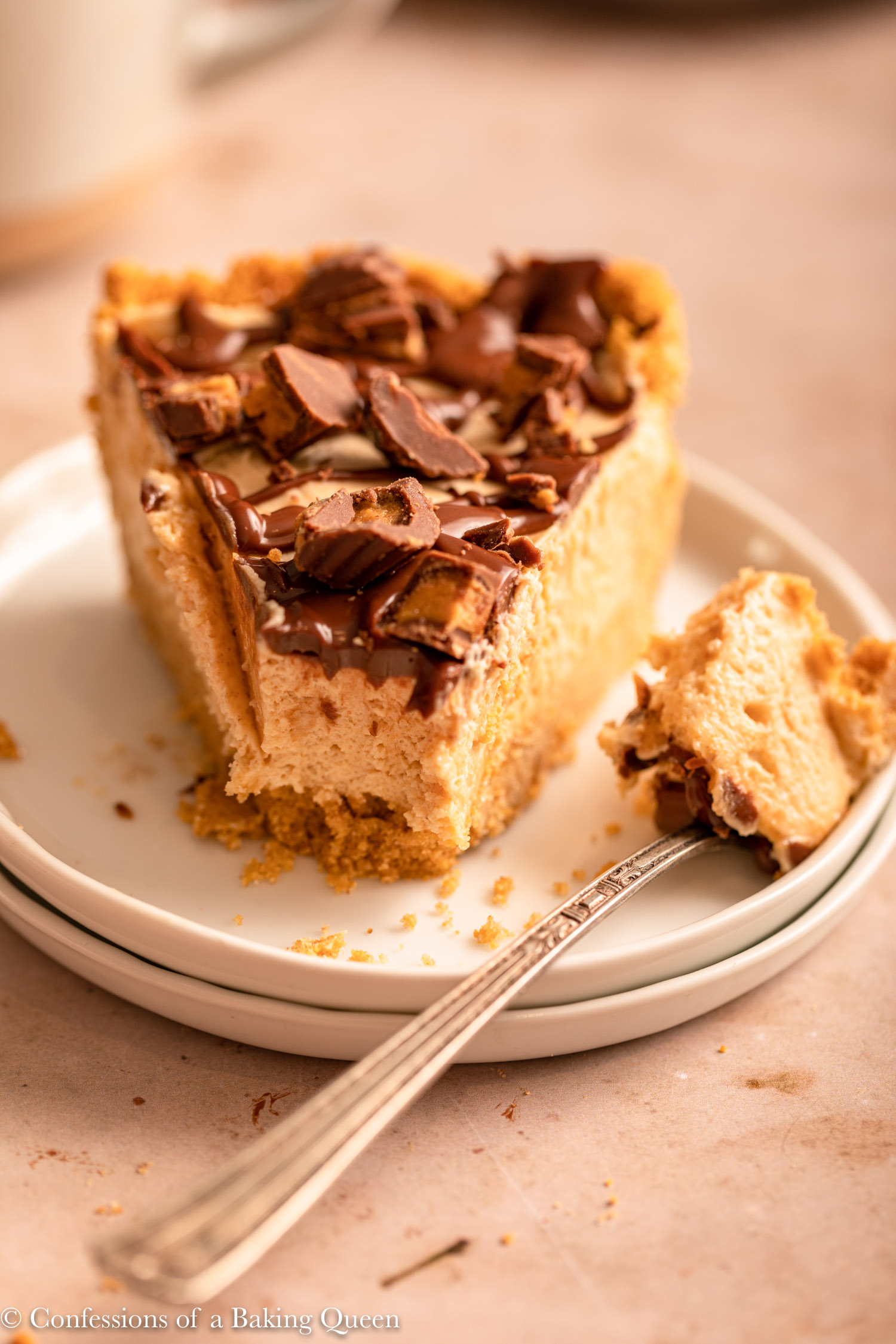 No Bake Peanut Butter Pie - Confessions of a Baking Queen