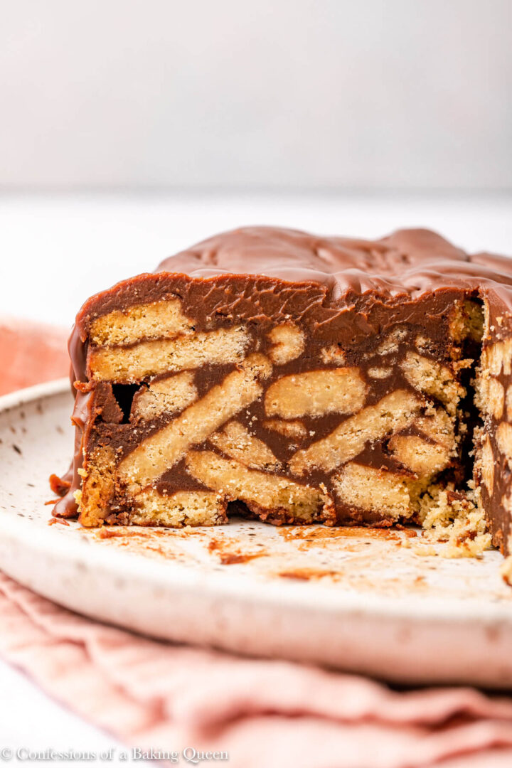 Easy Chocolate Biscuit Cake Confessions of a Baking Queen