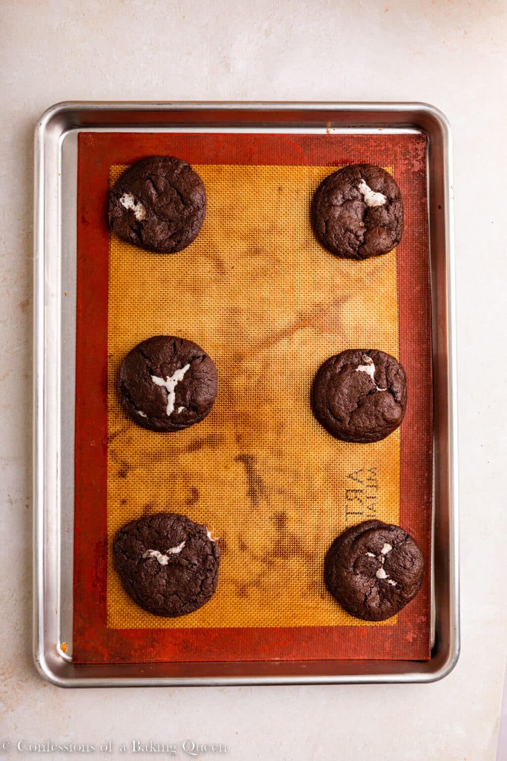 Easy Chocolate Marshmallow Cookies Recipe (With Step By Step Pictures)