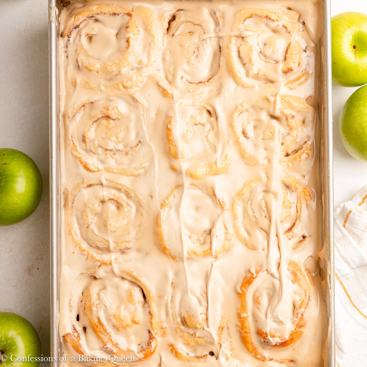 Delicious Apple Cinnamon Rolls Recipe Confessions of a Baking Queen