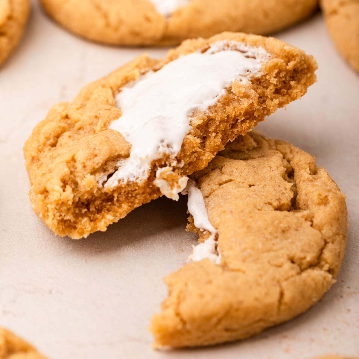 Fluffernutter Icon The BEST Fluffernutter Cookies - Confessions of a Baking Queen